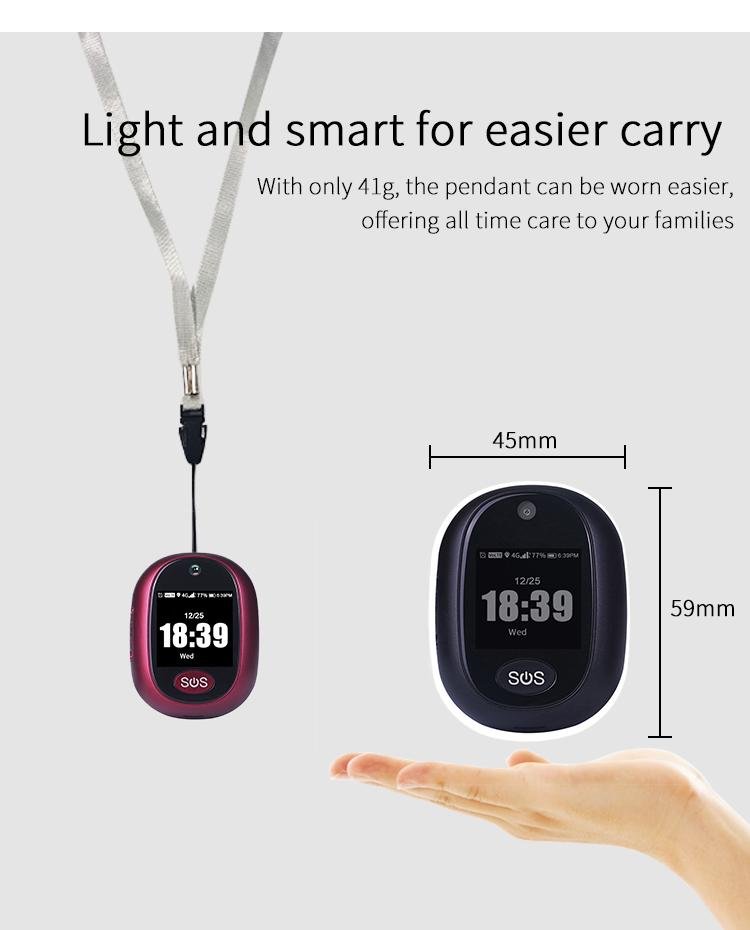 Elderly Pendant GPS Tracker Smartwatches & Gadgets