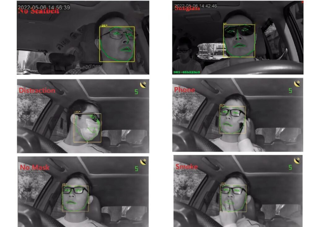 Driver Fatigue Detection GPS Tracker Face