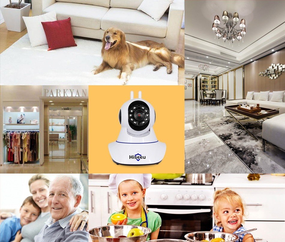 1536P WiFi Home Security Camera