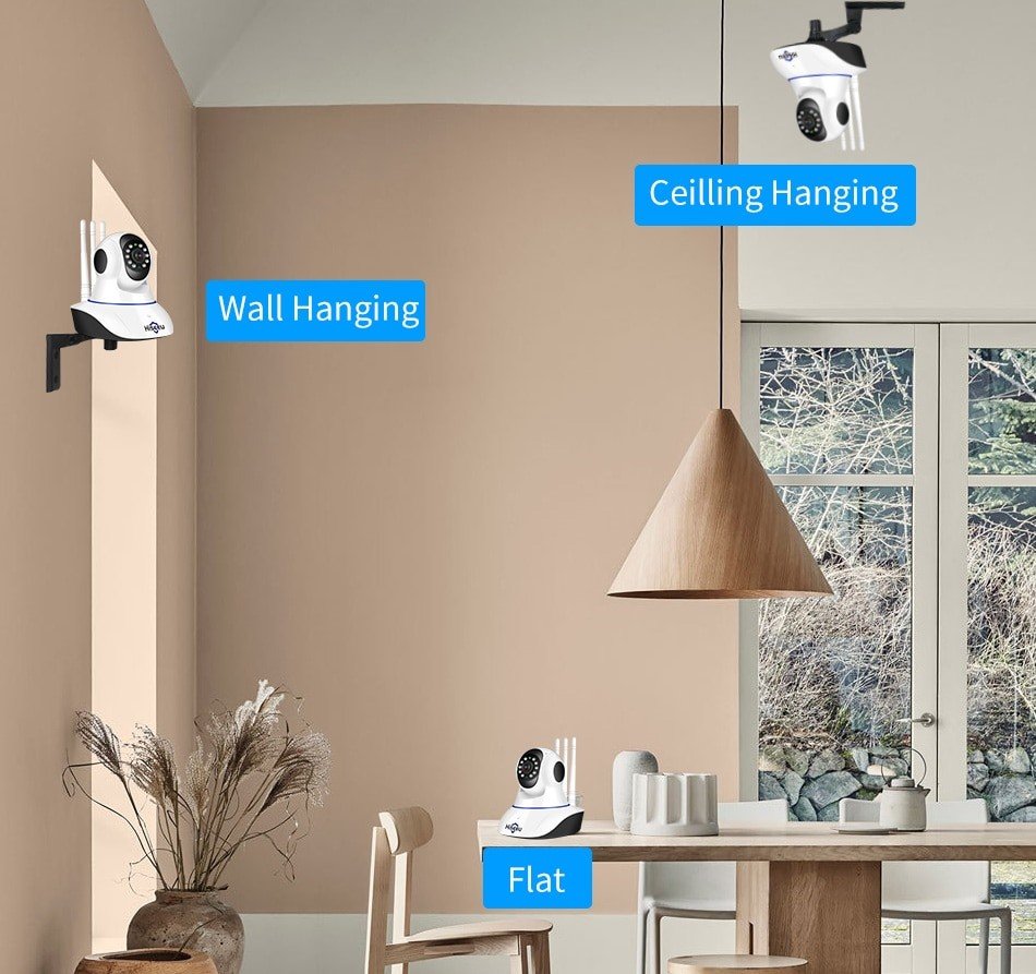 1536P WiFi Home Security Camera