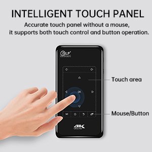 intelligent touch projector