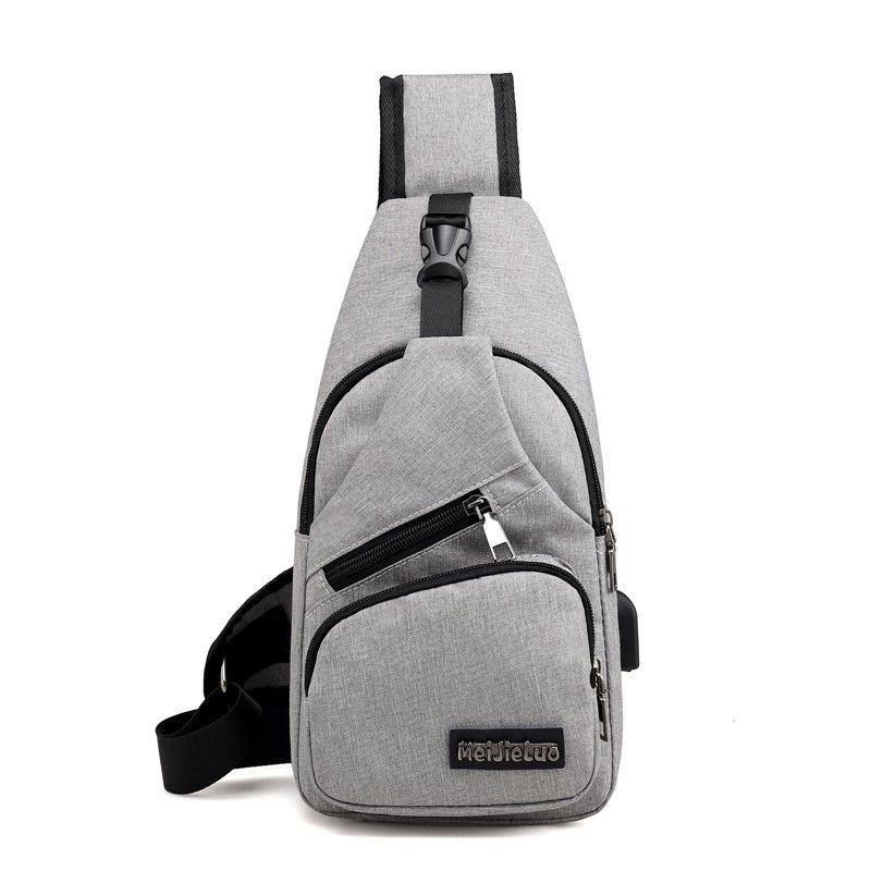 Travel Shoulder Bag with USB Port