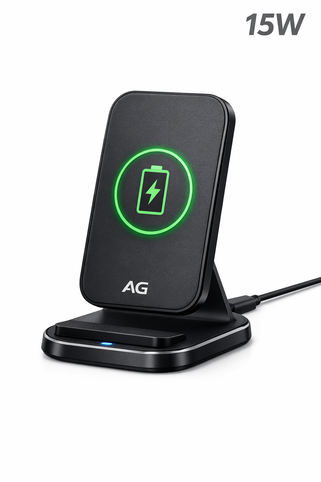 wireless charger on stand